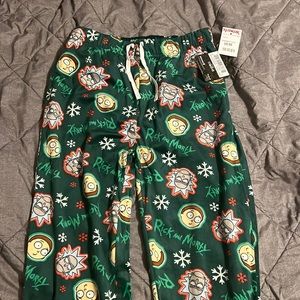 Rick and Morty pajama pants.